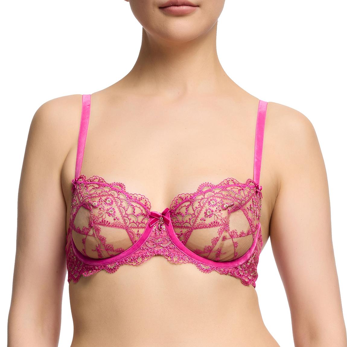 RED YVONNE UNDERWIRE BRA main product photo