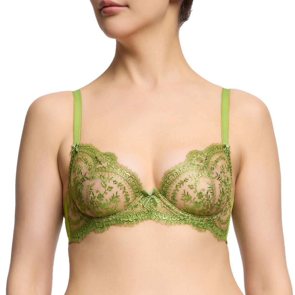 GREEN SEVERINE UNDERWIRE BRA main product photo