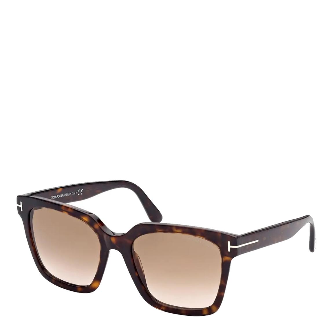 Dark Havana Tom Ford Lauren Sunglasses 52mm main product photo