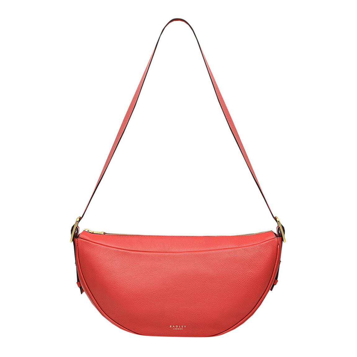 Red Pennington Street Medium Ziptop Shoulder Bag main product photo