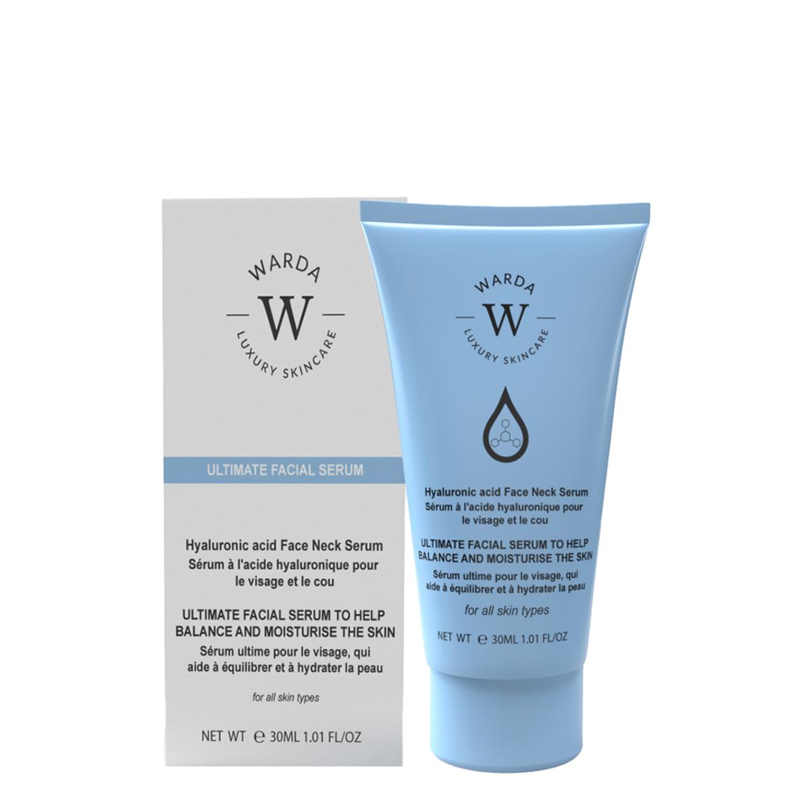 Warda - Hyaluronic Acid Face Neck Serum 30ml main product photo