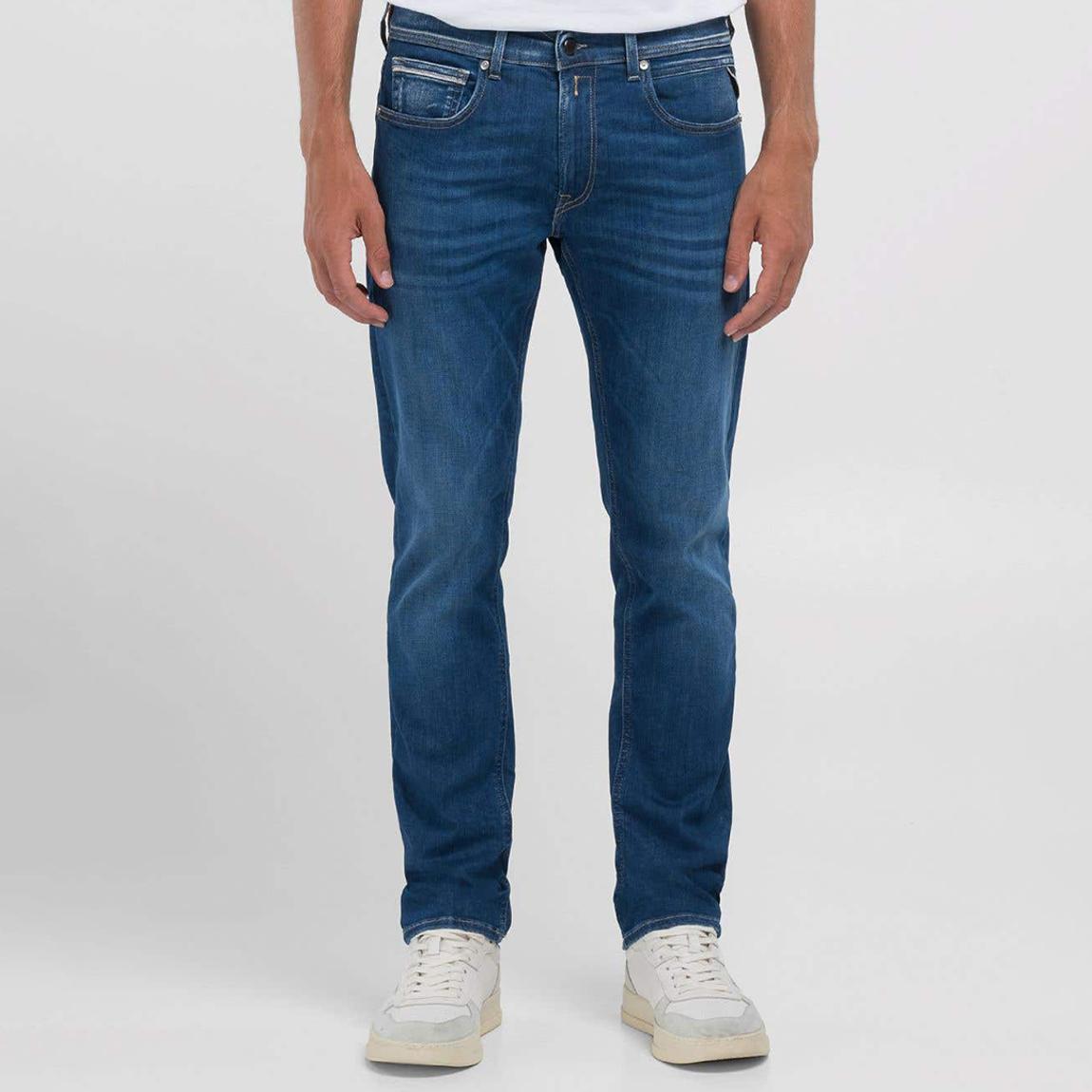Blue Grover Hyperflex Straight Stretch Jeans main product photo