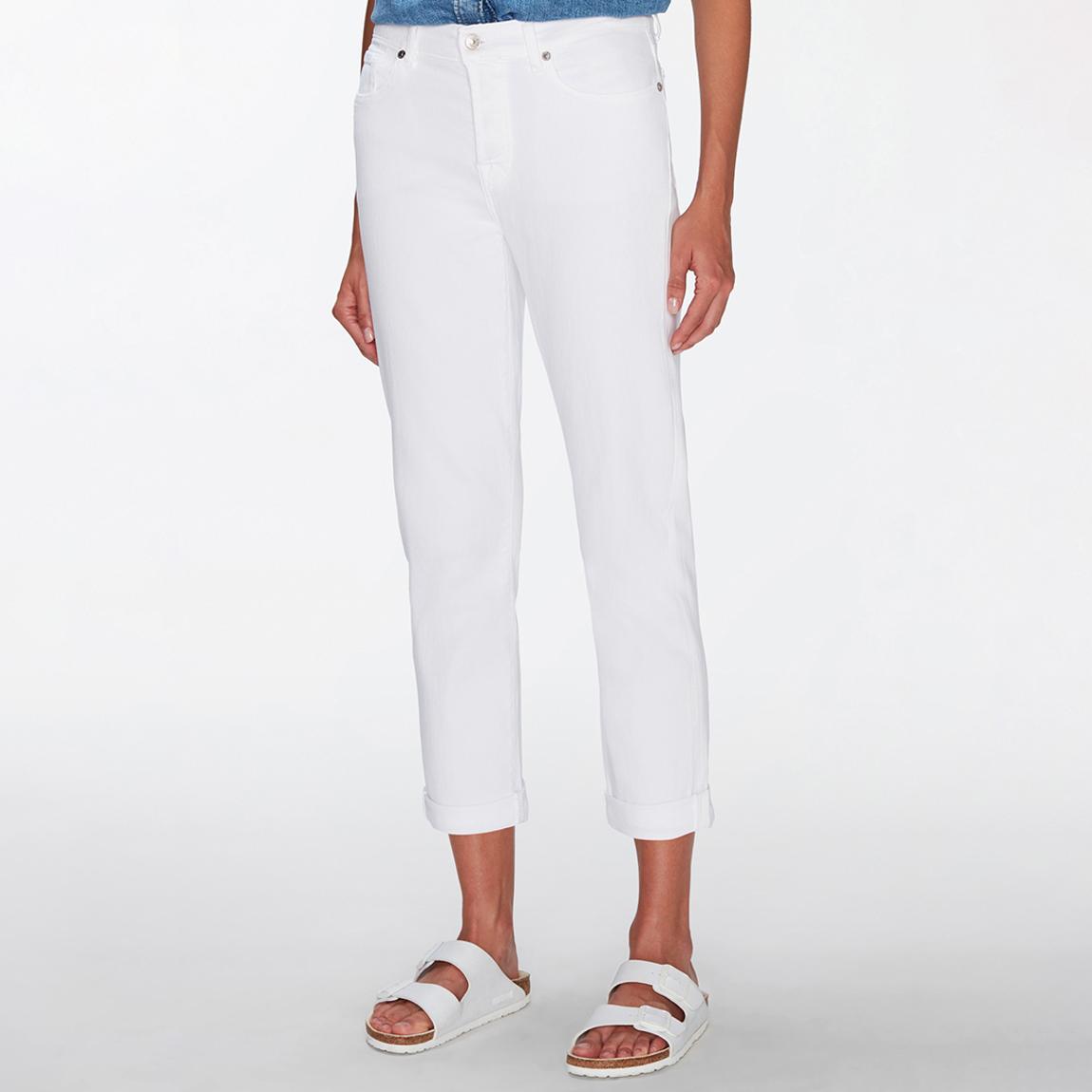 White Josefina Slim Stretch Jeans main product photo