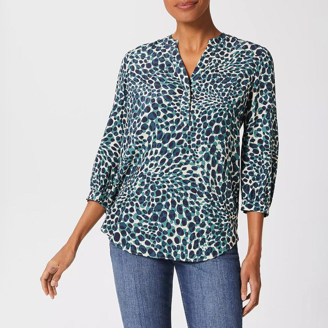Blue Essie Printed Blouse main product photo