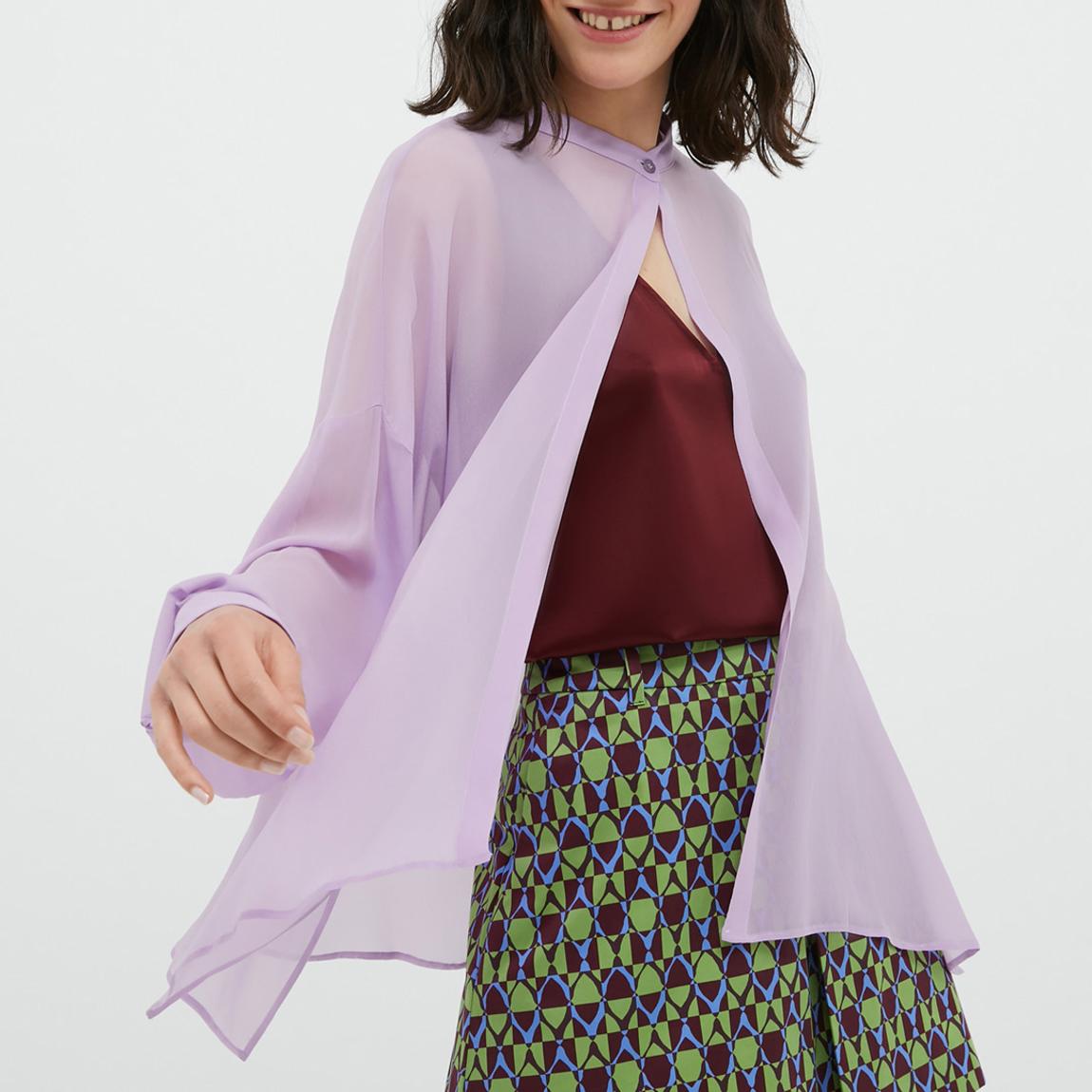 Lilac Ielvira Long Sleeve Blouse main product photo