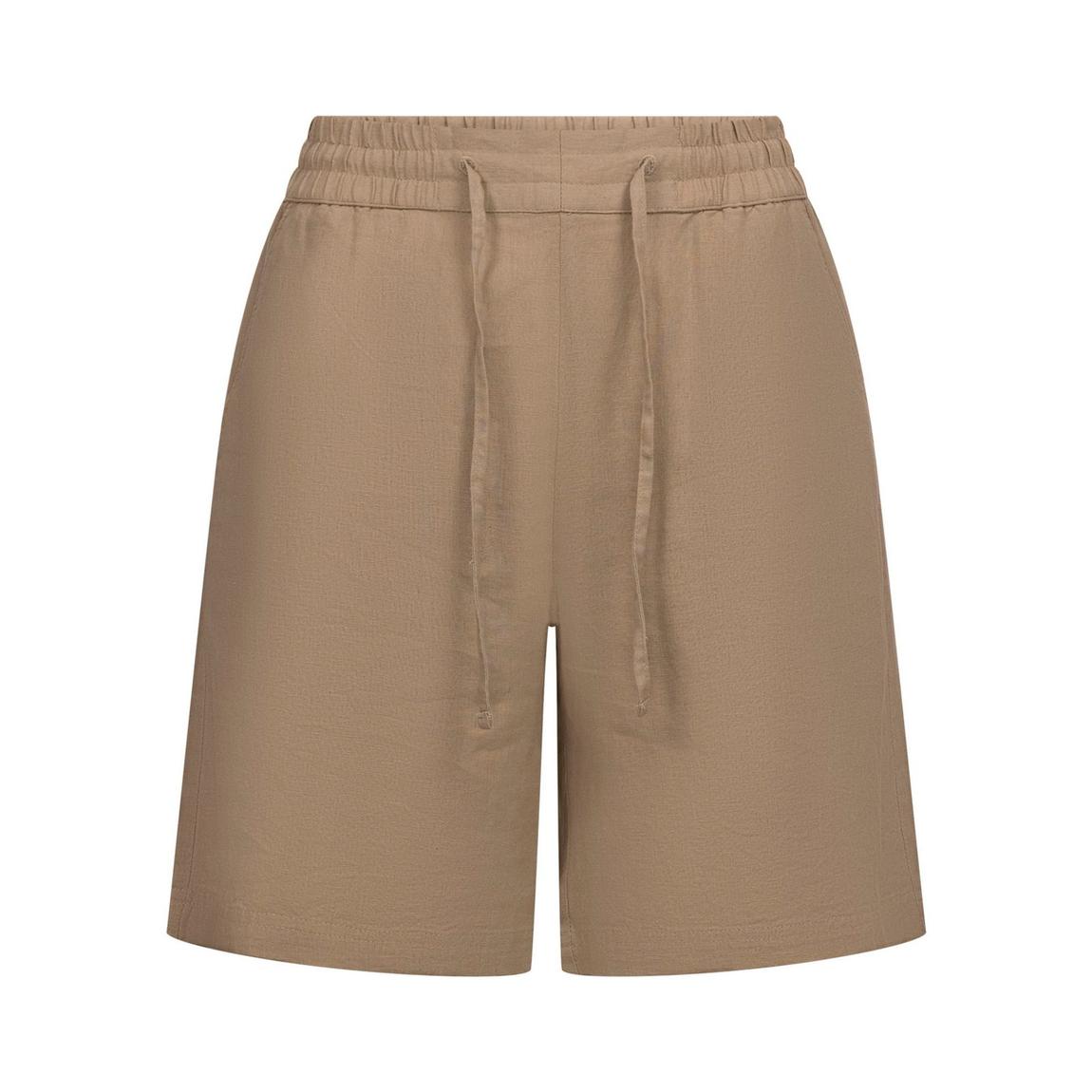 Casual Shorts Reenie Linen Dark Mushroom main product photo