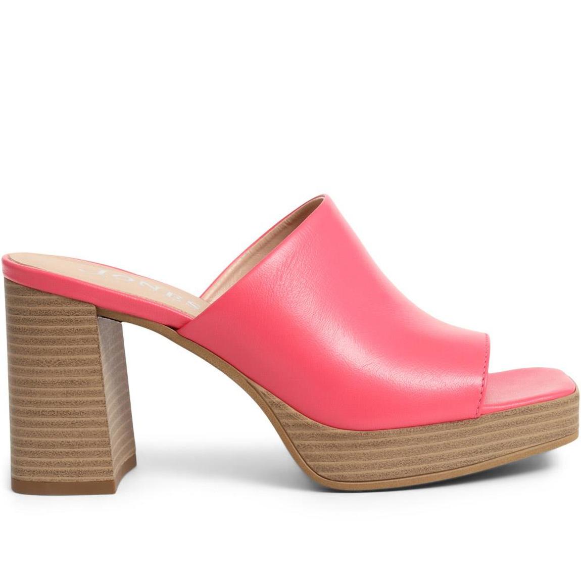 Dominica Leather Heeled Mules main product photo
