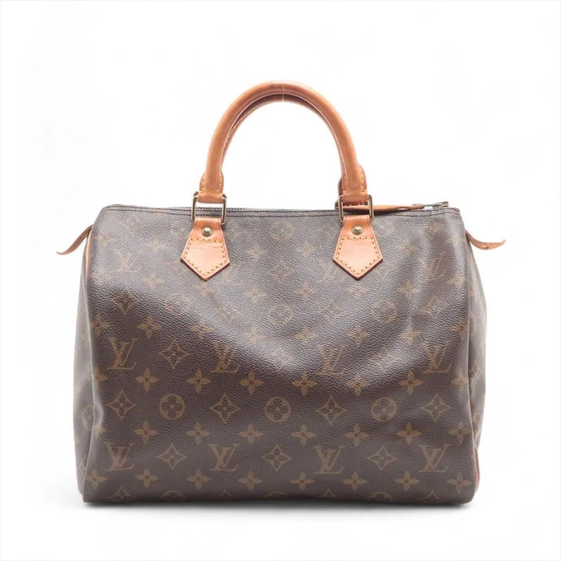 Brown vintage 1994 Monogram Speedy 30 bag main product photo