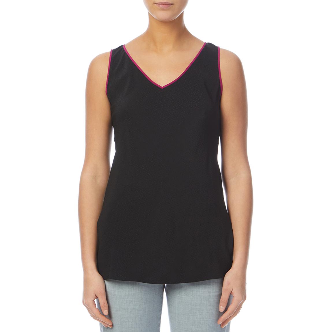 Black Silk Cami Top main product photo