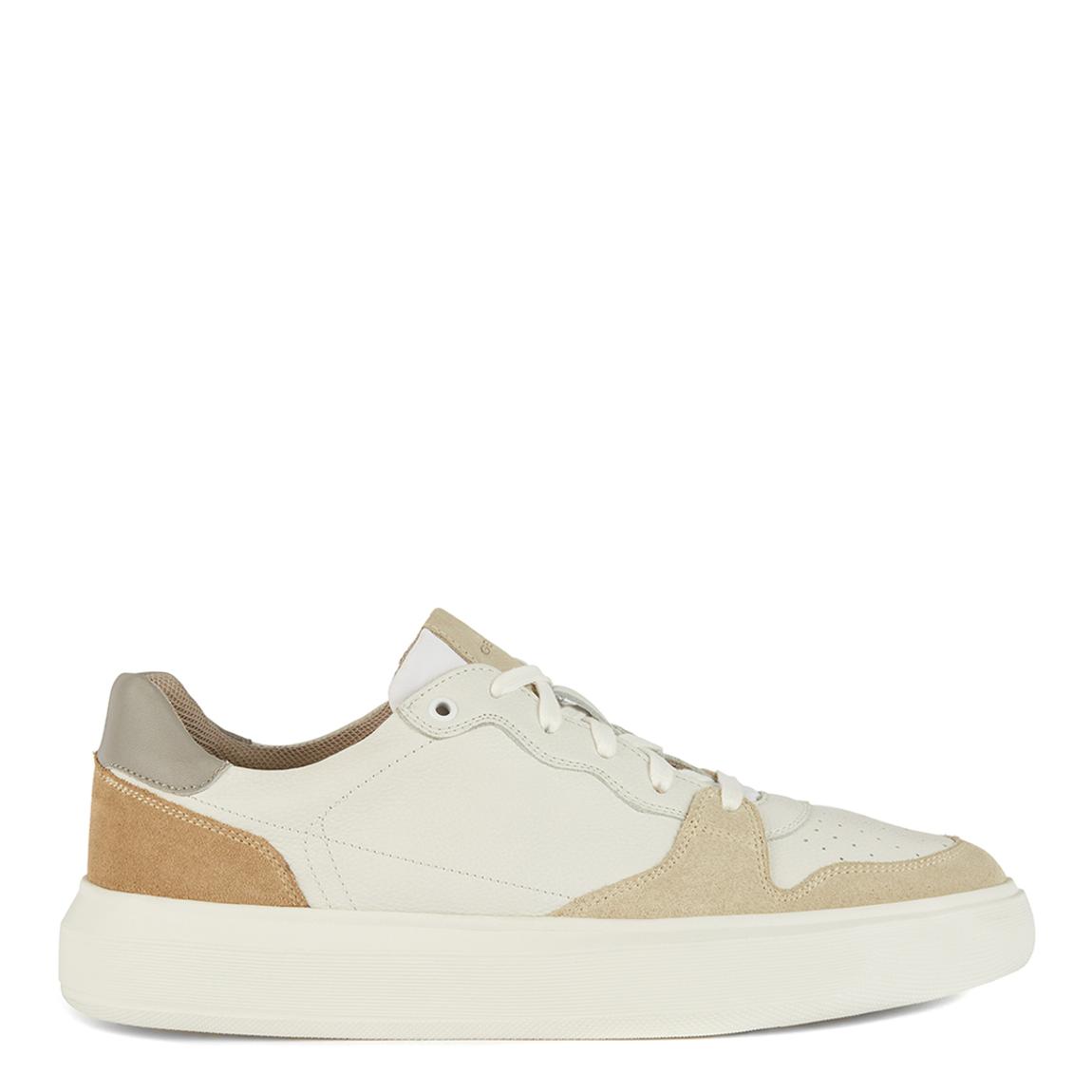 Mens Beige Suede Deiven Trainer main product photo