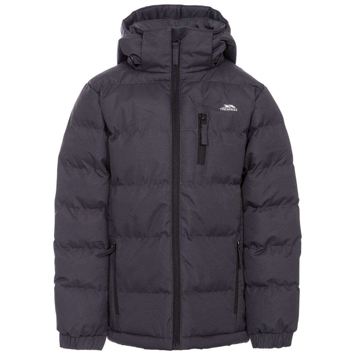 Boys Tuff Hooded Jacket Dark Grey main product photo