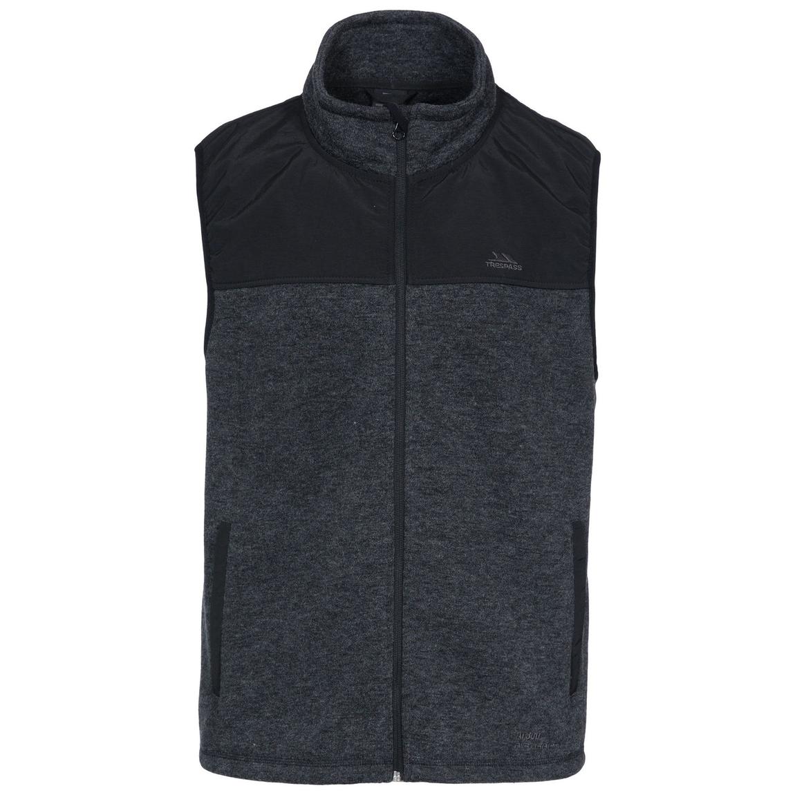 Gilet Leafminer Polyester Black Melange main product photo
