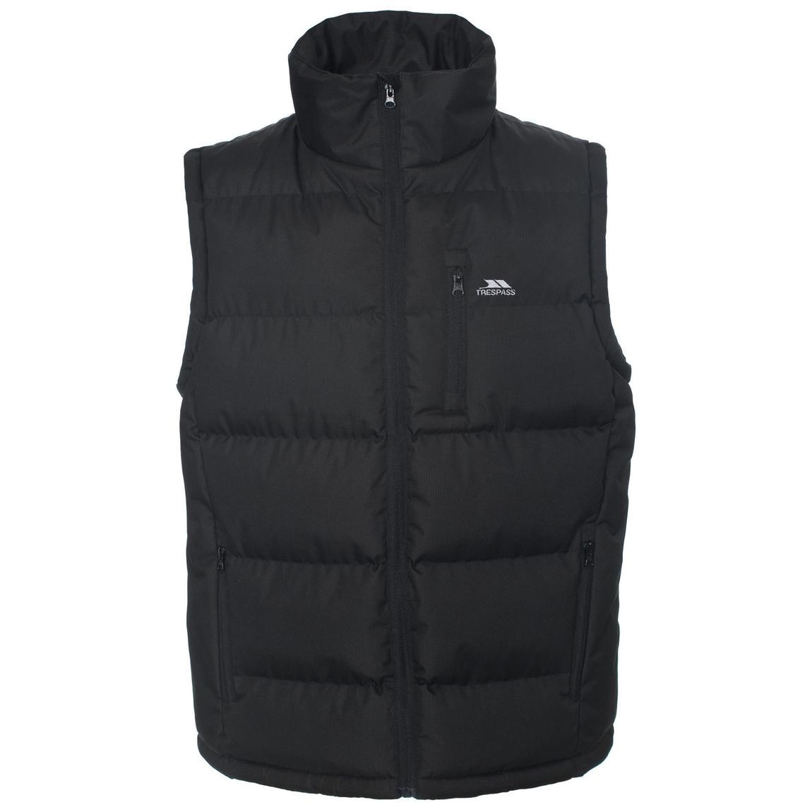 Padded Jacket Clasp Polyester Black main product photo
