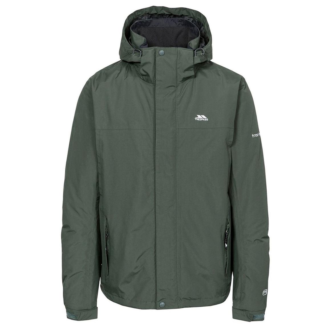 Mens Donelly Waterproof Padded Jacket Olive main product photo