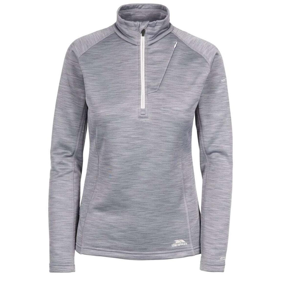 Fleece Jacket Fairford Polyester Storm Grey Marl main product photo