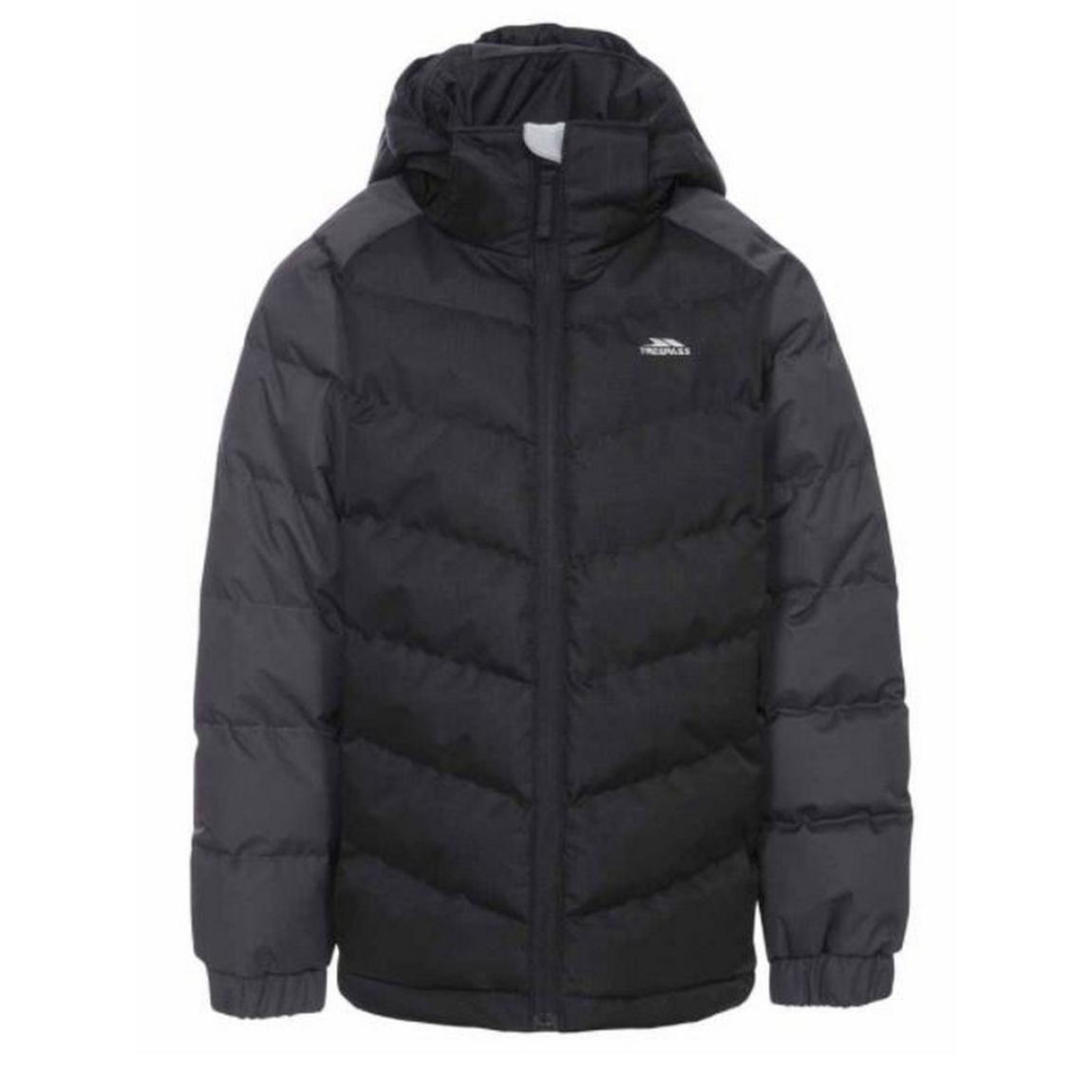 Padded Jacket Sidespin Polyester Black main product photo