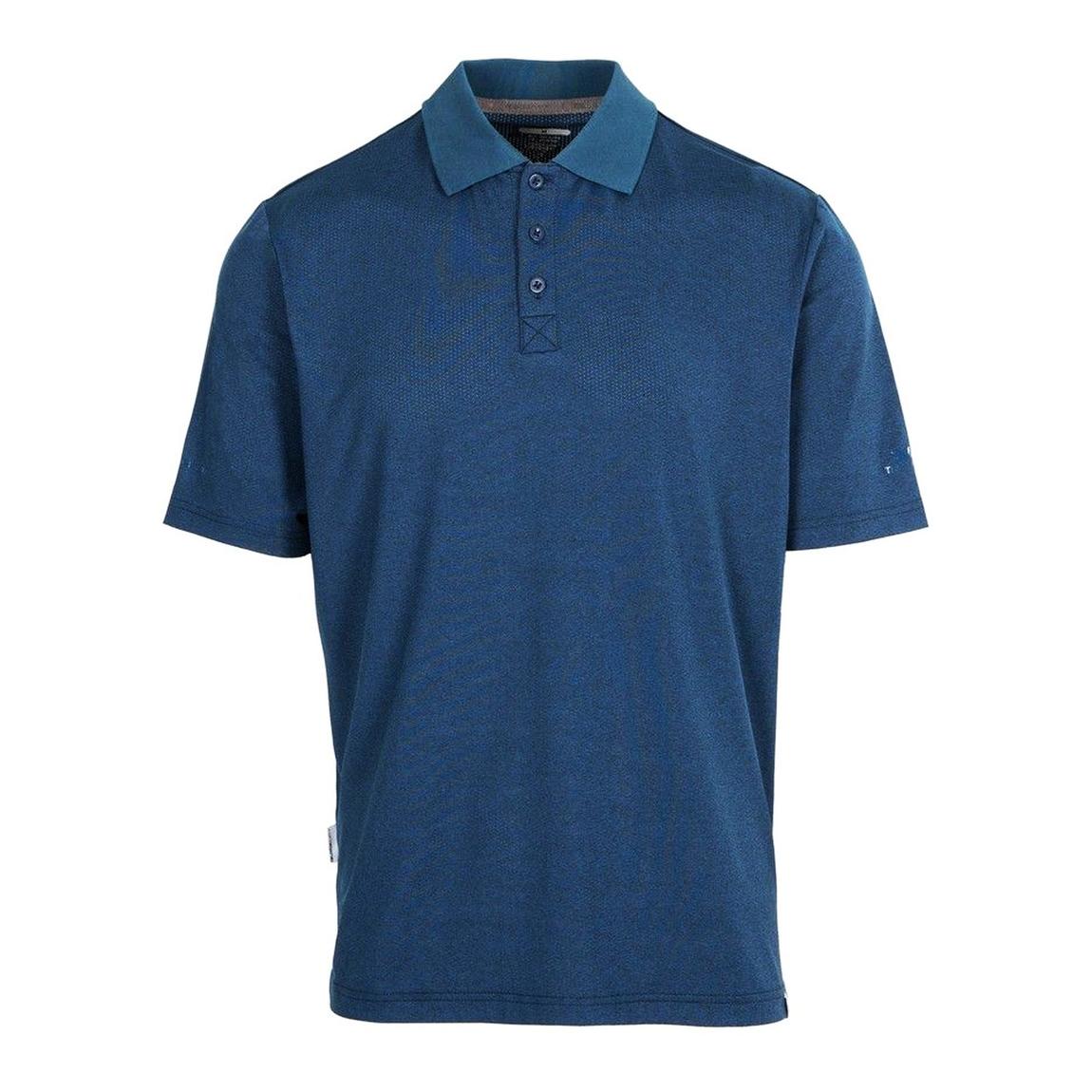 Polo Shirt Gedding Cotton Dark Peacock Marl main product photo