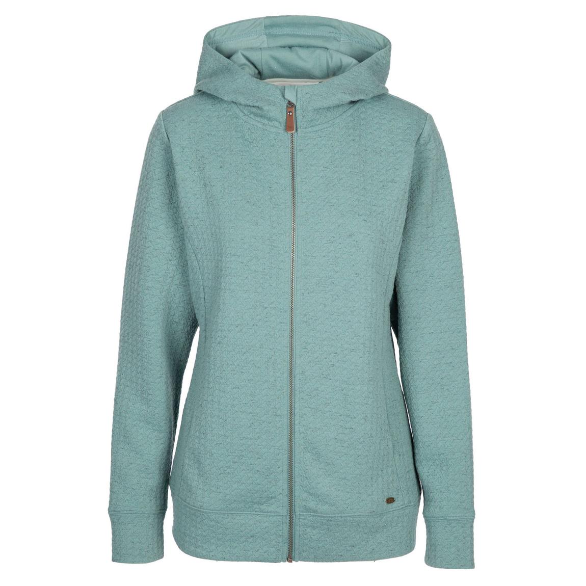 Full Zip Hoodie Winnie Polyester Teal Mist main product photo