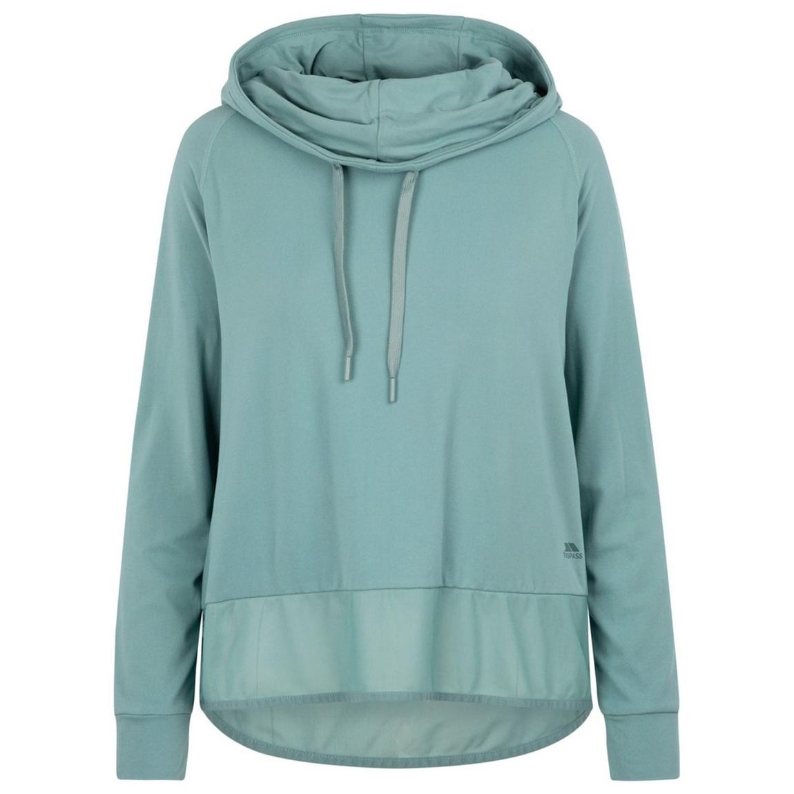 Hoodie Immy Polyester Teal Mist main product photo