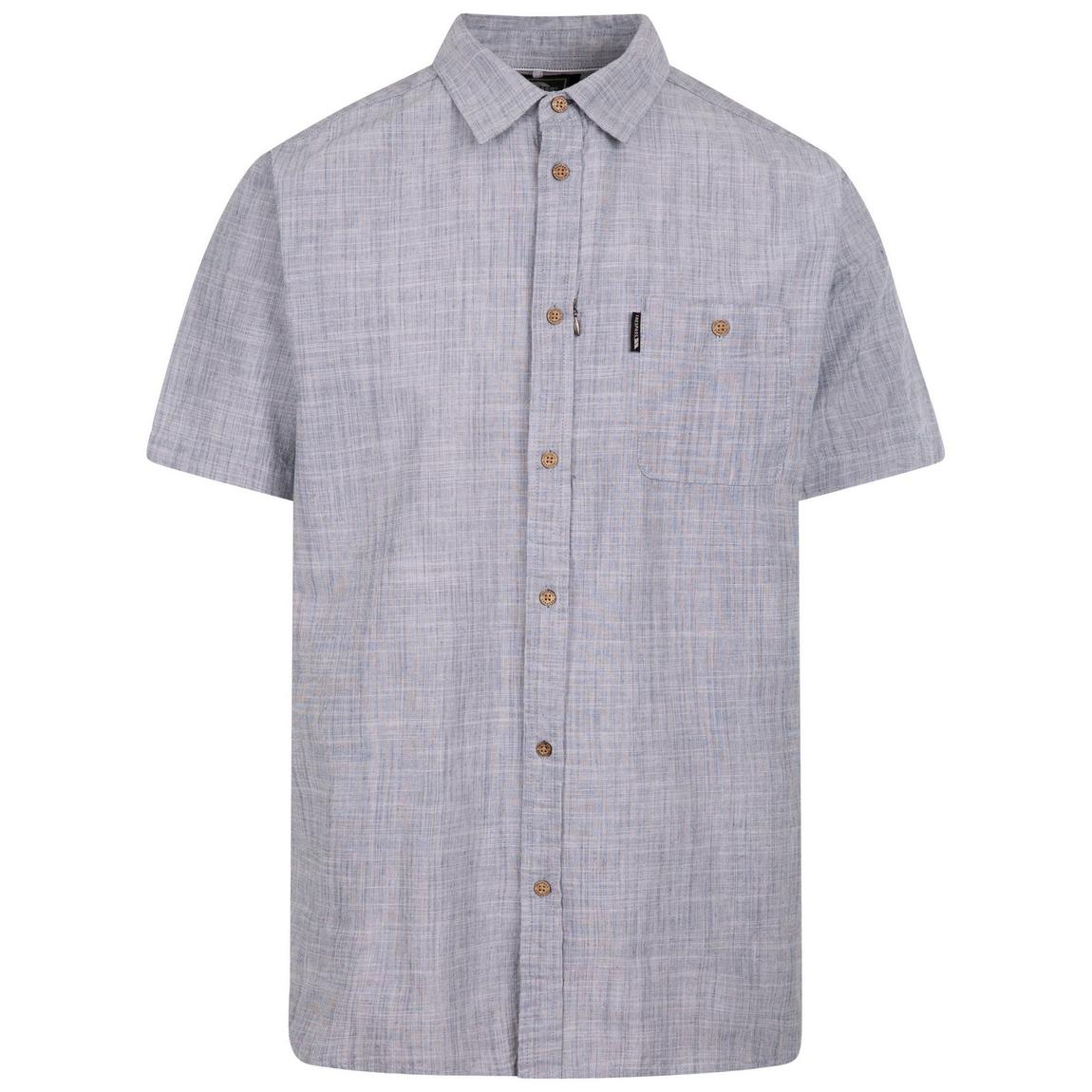 Shirt Basham Cotton Canvas Dark Peacock main product photo
