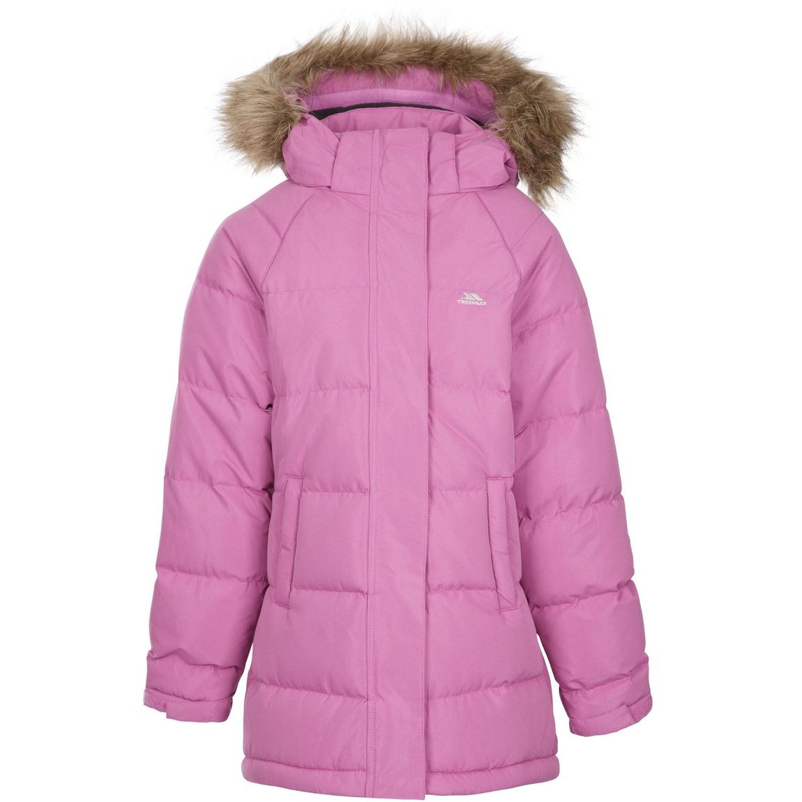 Padded Jacket Unique Polyester Deep Pink main product photo