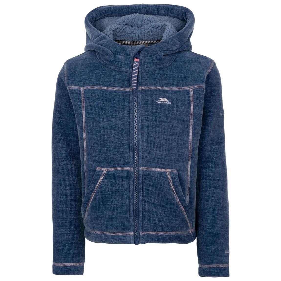 Fleece Jacket Cossie Polyester Denim Blue main product photo