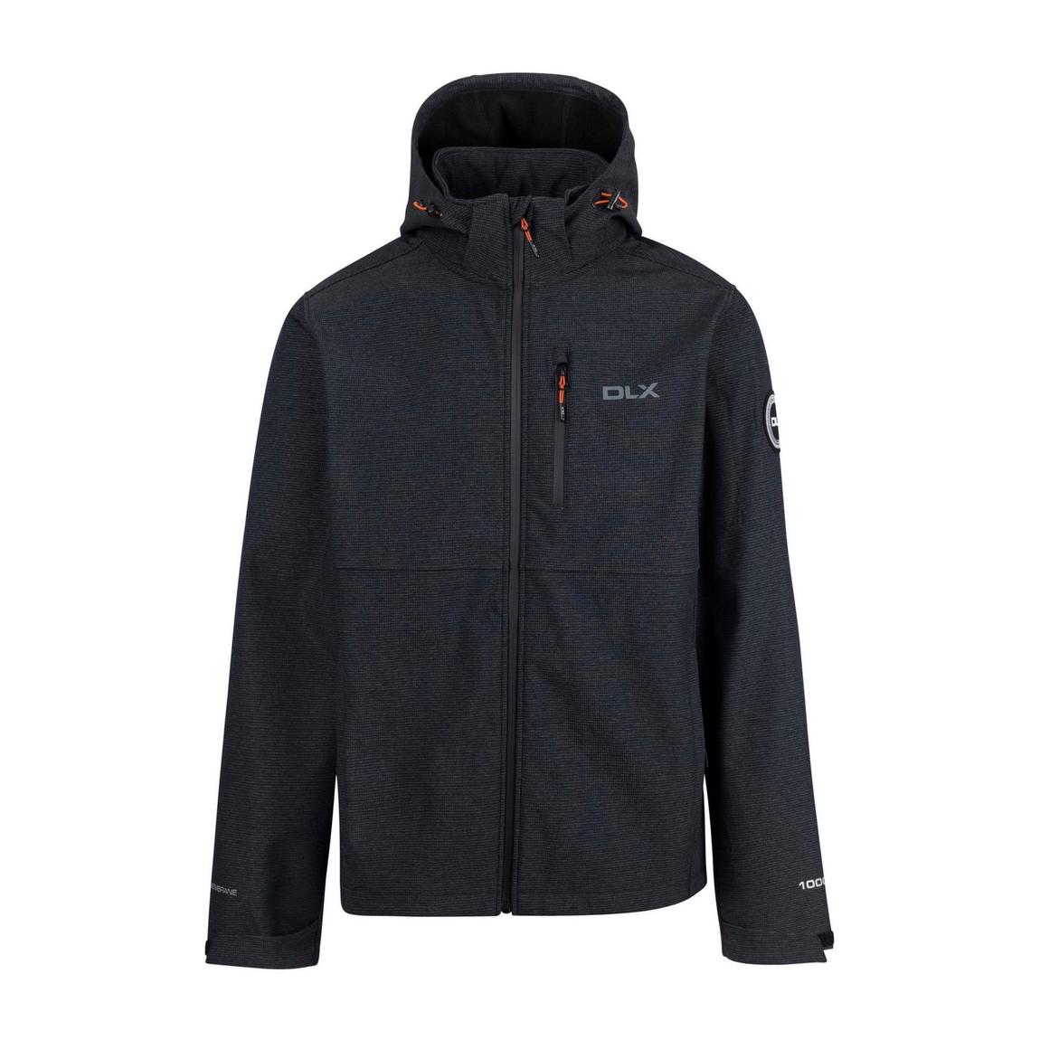 Soft Shell Jacket Justin DLX Mixed Black Marl main product photo