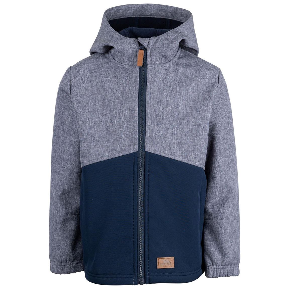 Soft Shell Jacket Cheerfully Polyester Navy main product photo