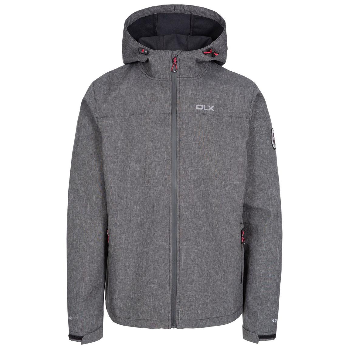 Soft Shell Jacket Anak Polyester Black Marl main product photo