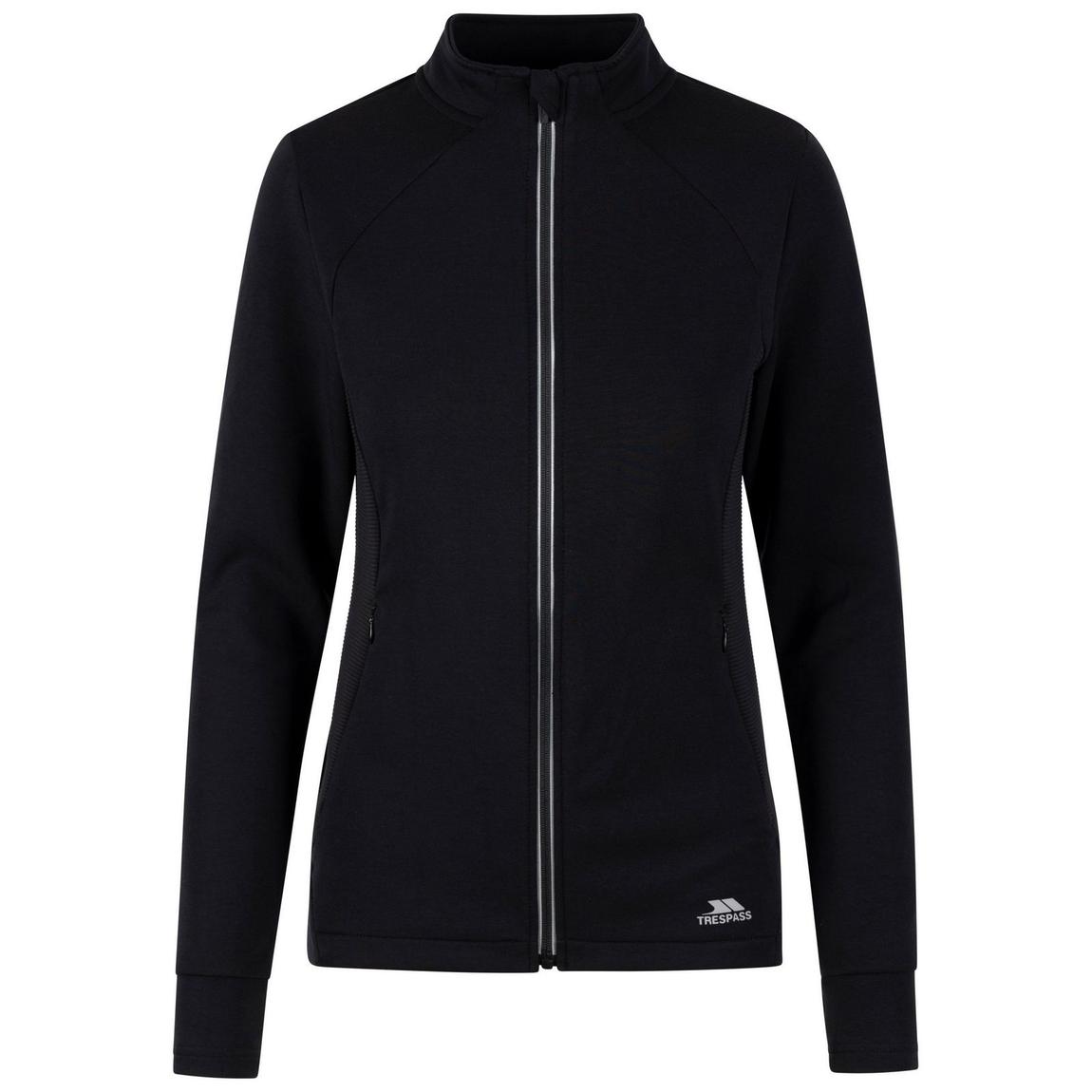 Track Jacket Ridge Merino Black main product photo