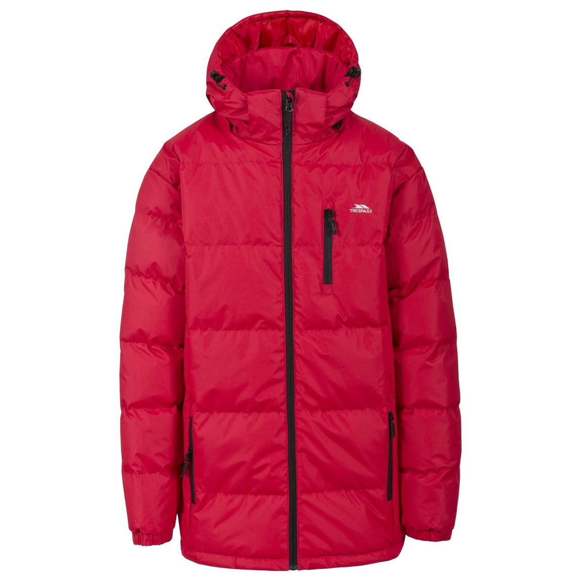 Padded Jacket Clip Polyester Red main product photo