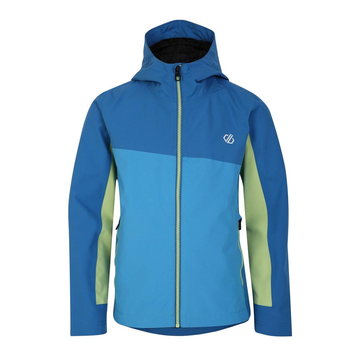 Waterproof Jacket Explore Polyester Deep Water/Wave Ride/Sharp Green main product photo