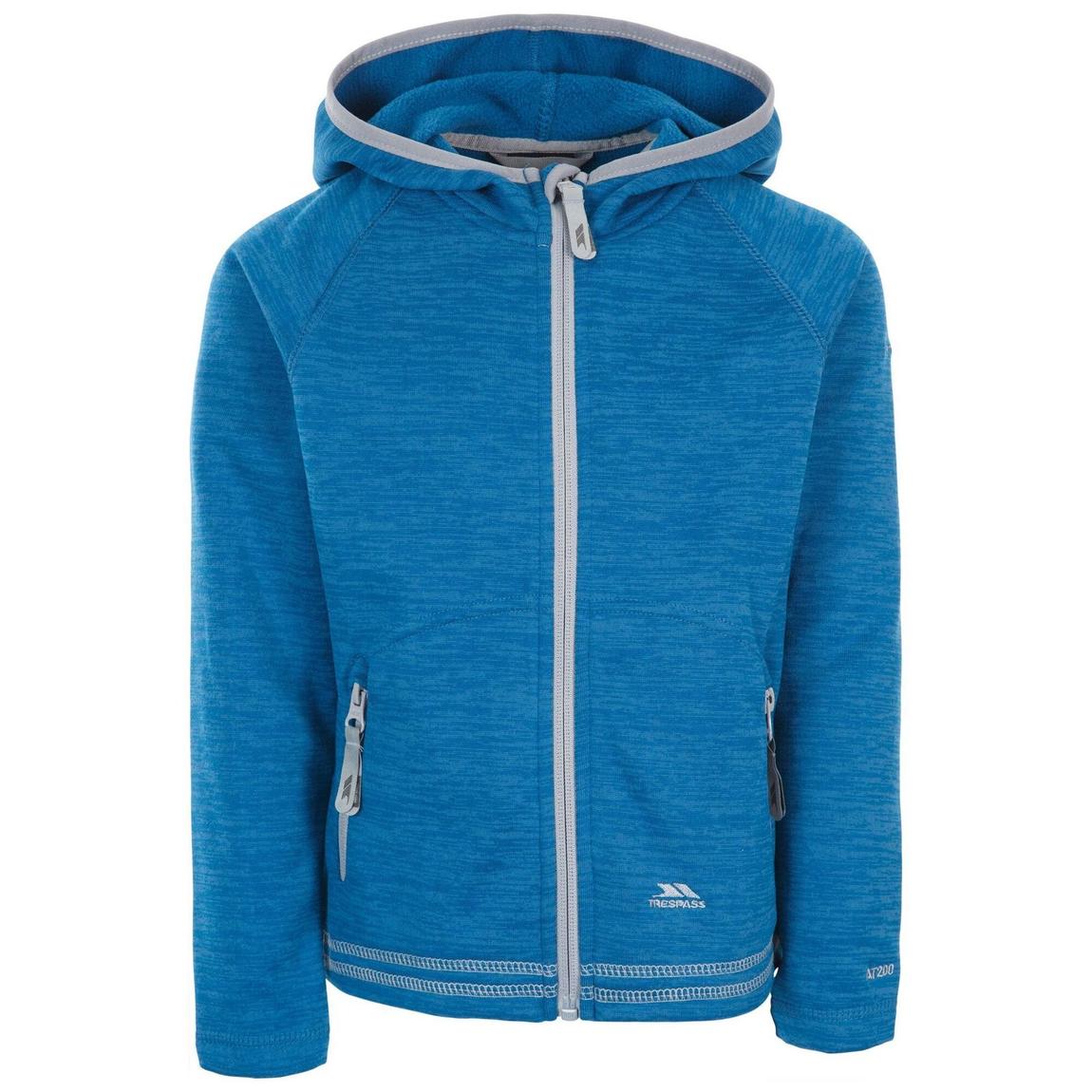 Full Zip Hoodie Goodness Polyester Cosmic Blue main product photo