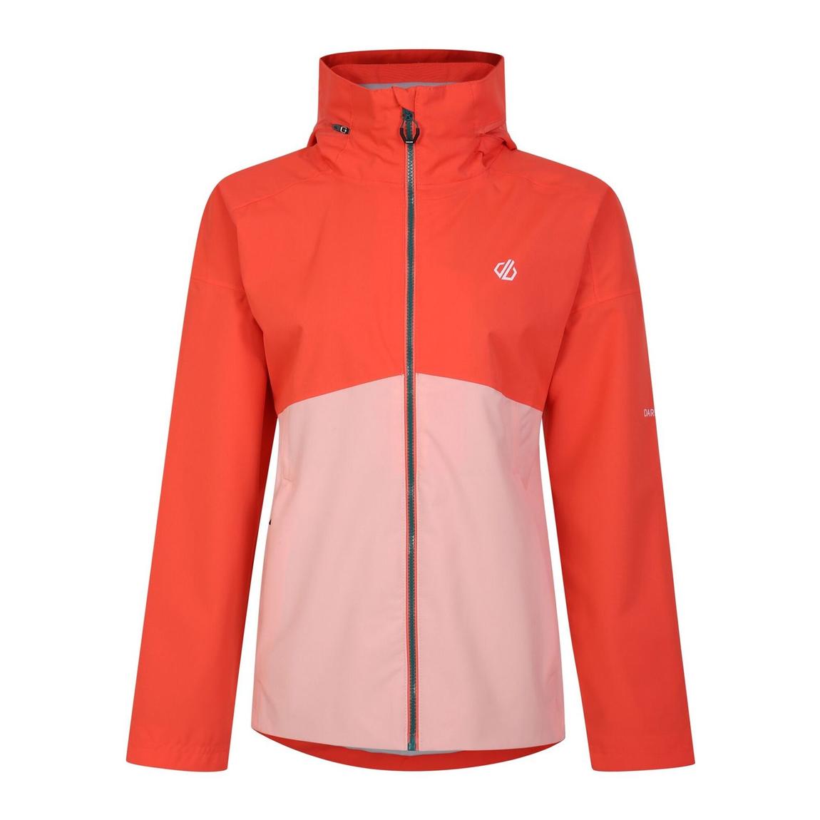 Waterproof Jacket Trail Polyester Neon Peach main product photo