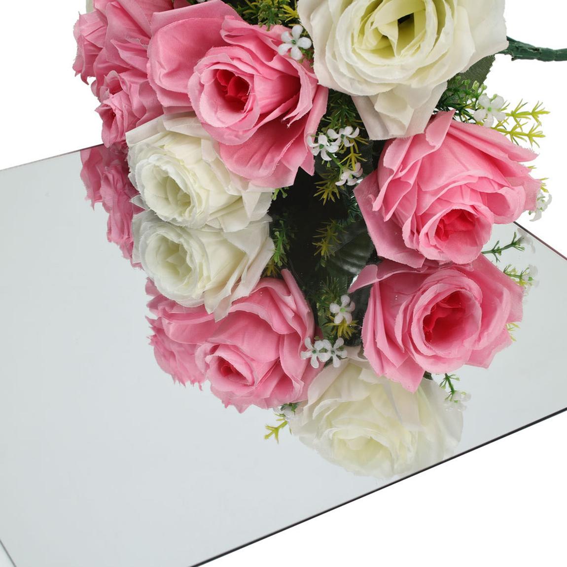 3pcs Large Acrylic Adhesive Wall Mirror main product photo