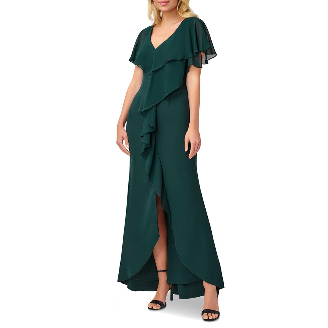Green Ruffled Gown main product photo