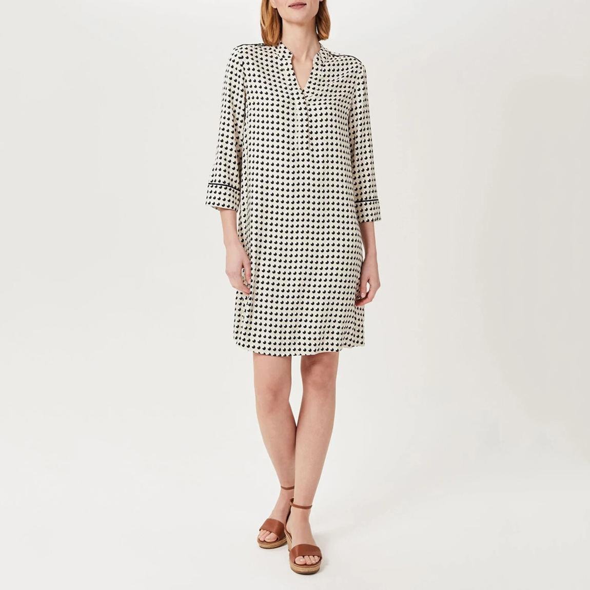 White/Black Amara Tunic Dress main product photo