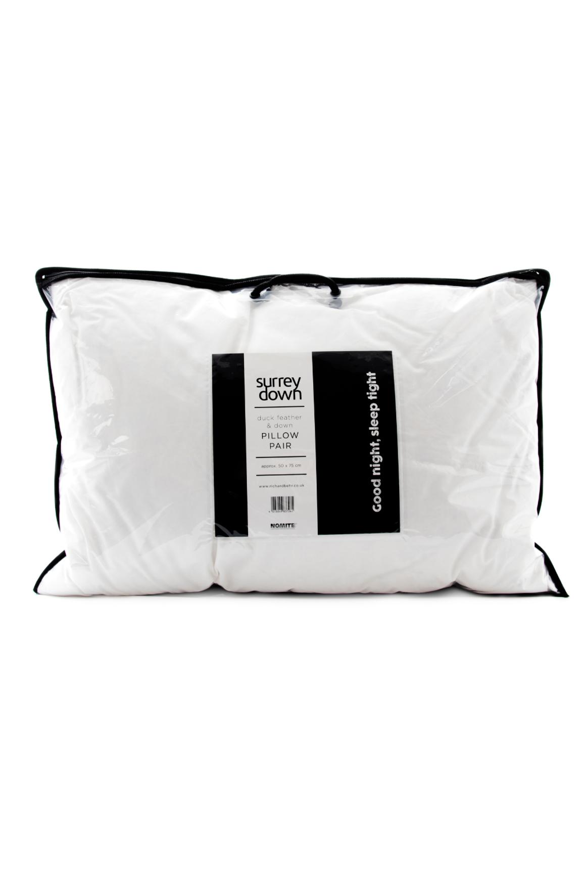 Duck Feather & Down Medium Firmness Pillow (2 Pack) main product photo