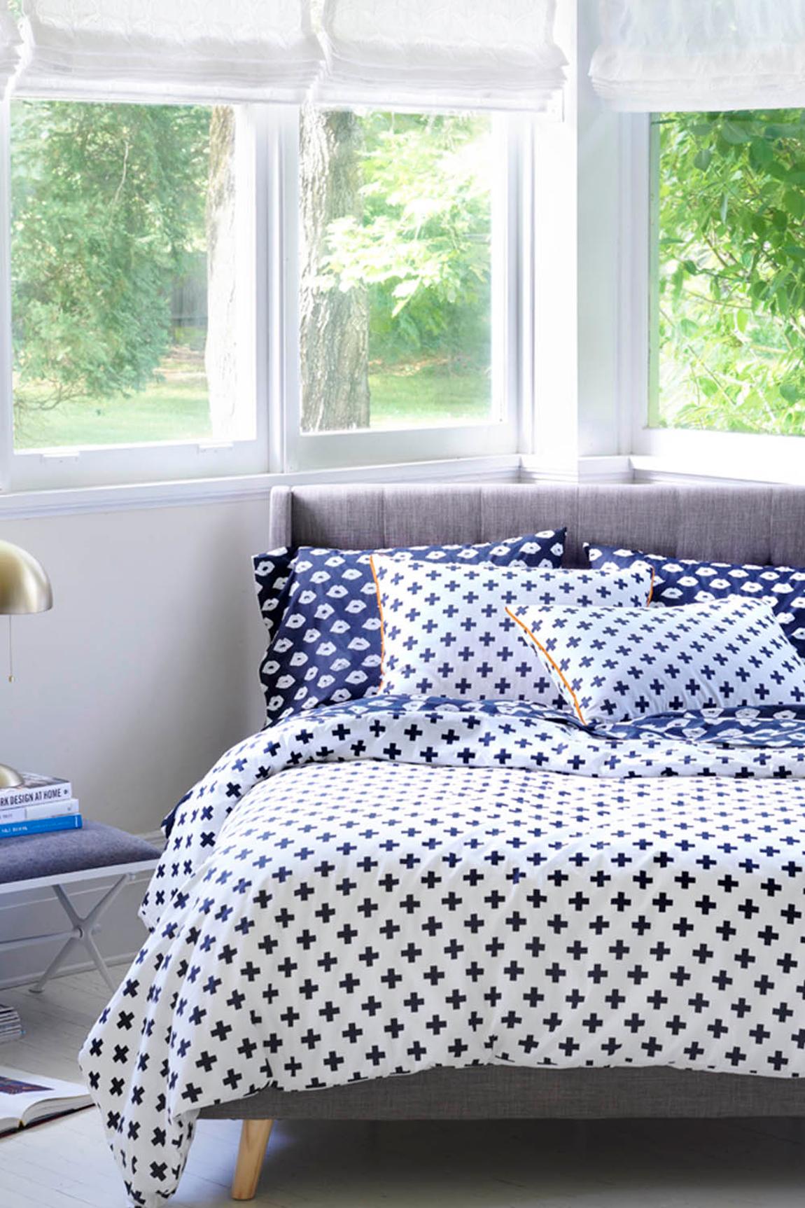 Black Umbria Duvet Cover Set King main product photo