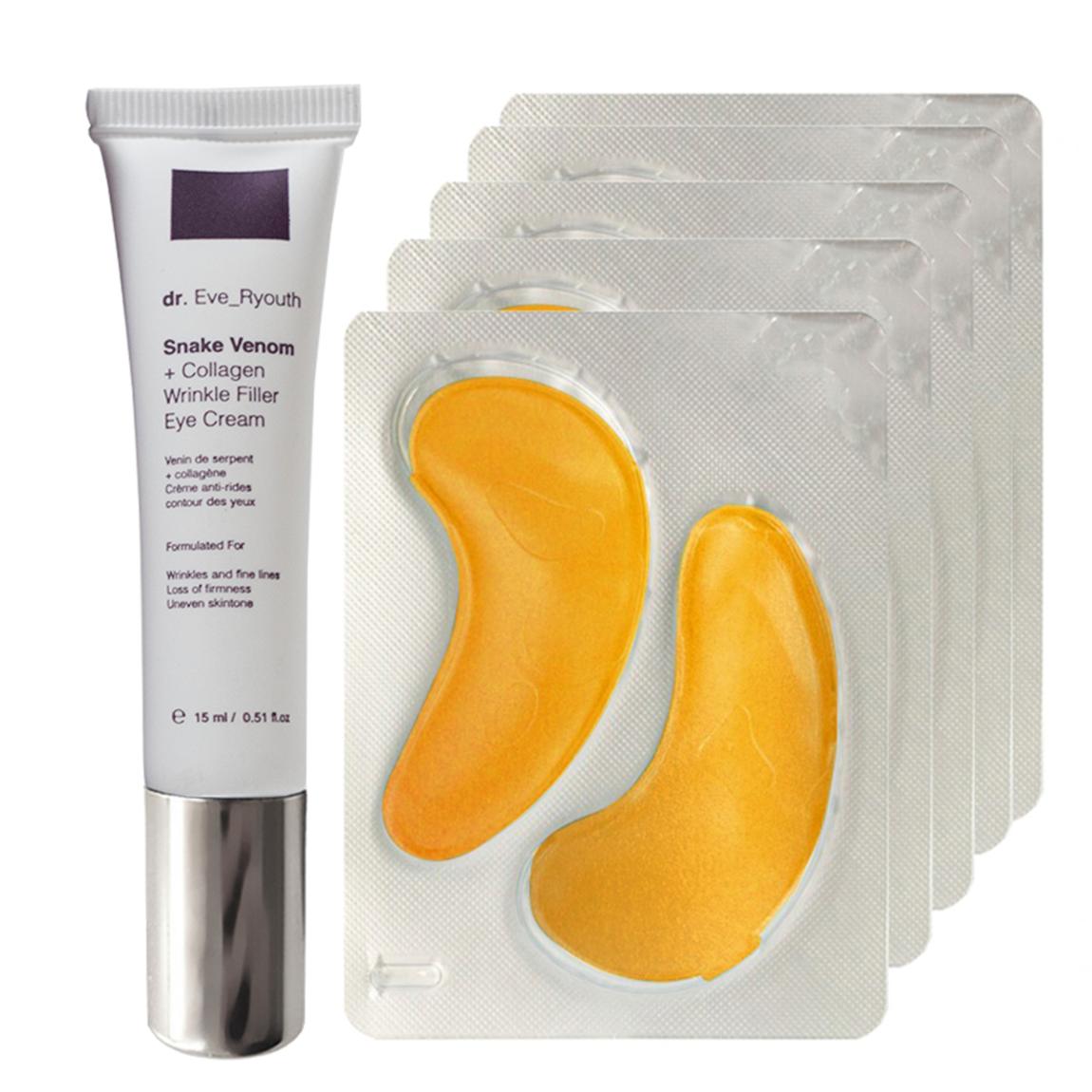 24K Gold + Antioxidant Hydrating Eye Treatments Pads + Eye Cream 15 main product photo