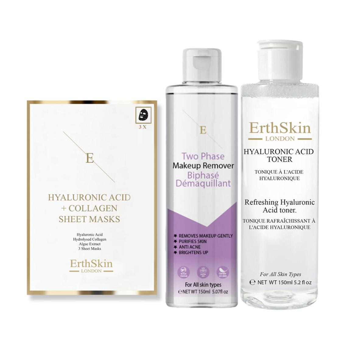 Two phase Makeup remover 150 ml + Toner 150ml + Mask - 3 sheets main product photo
