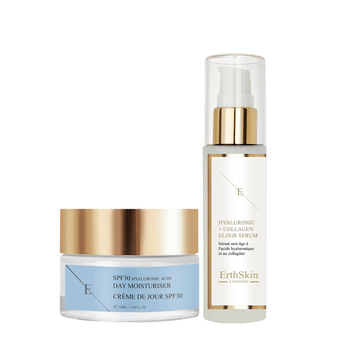 SPF 30 Hyaluronic Acid Day Cream 50ml + Hyaluronic acid & Collagen Serum - 60ml main product photo