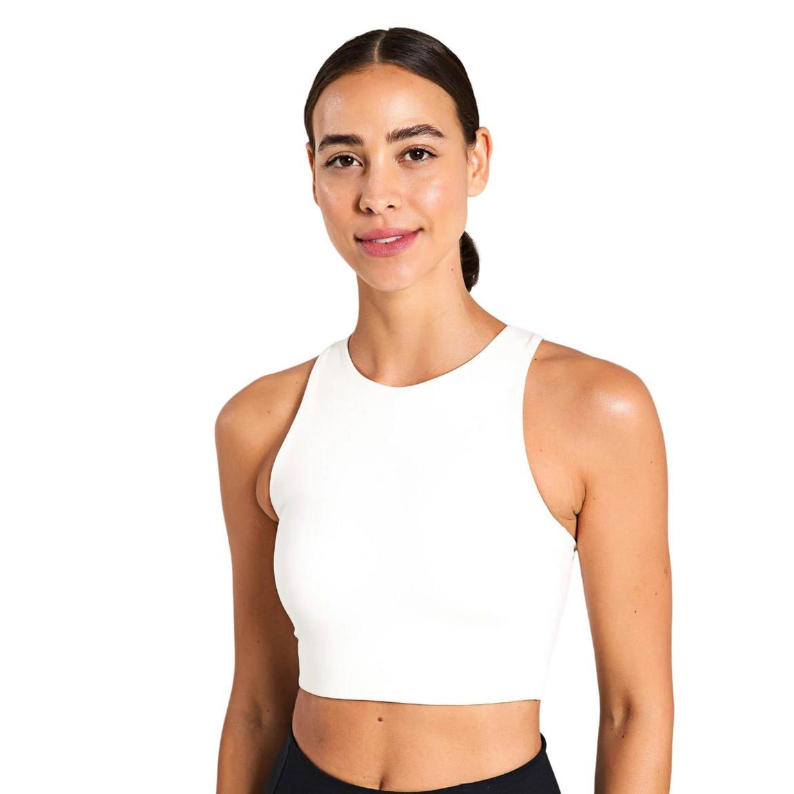 Sports Bra Dylan Recycled Polyester Ivory main product photo