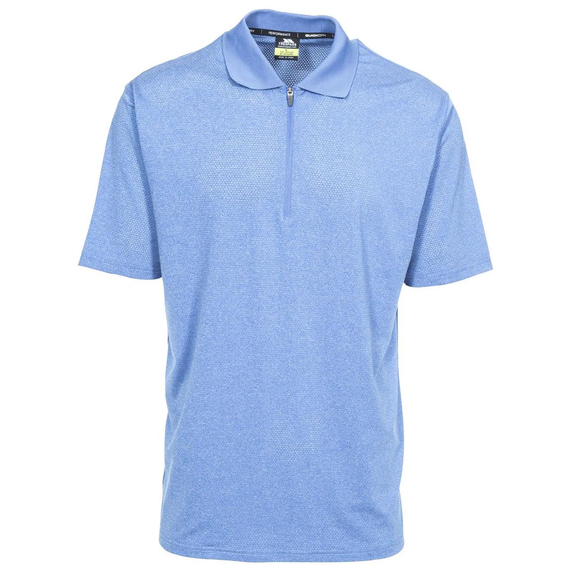 Mens Maraba Active Polo Shirt Blue Marl main product photo
