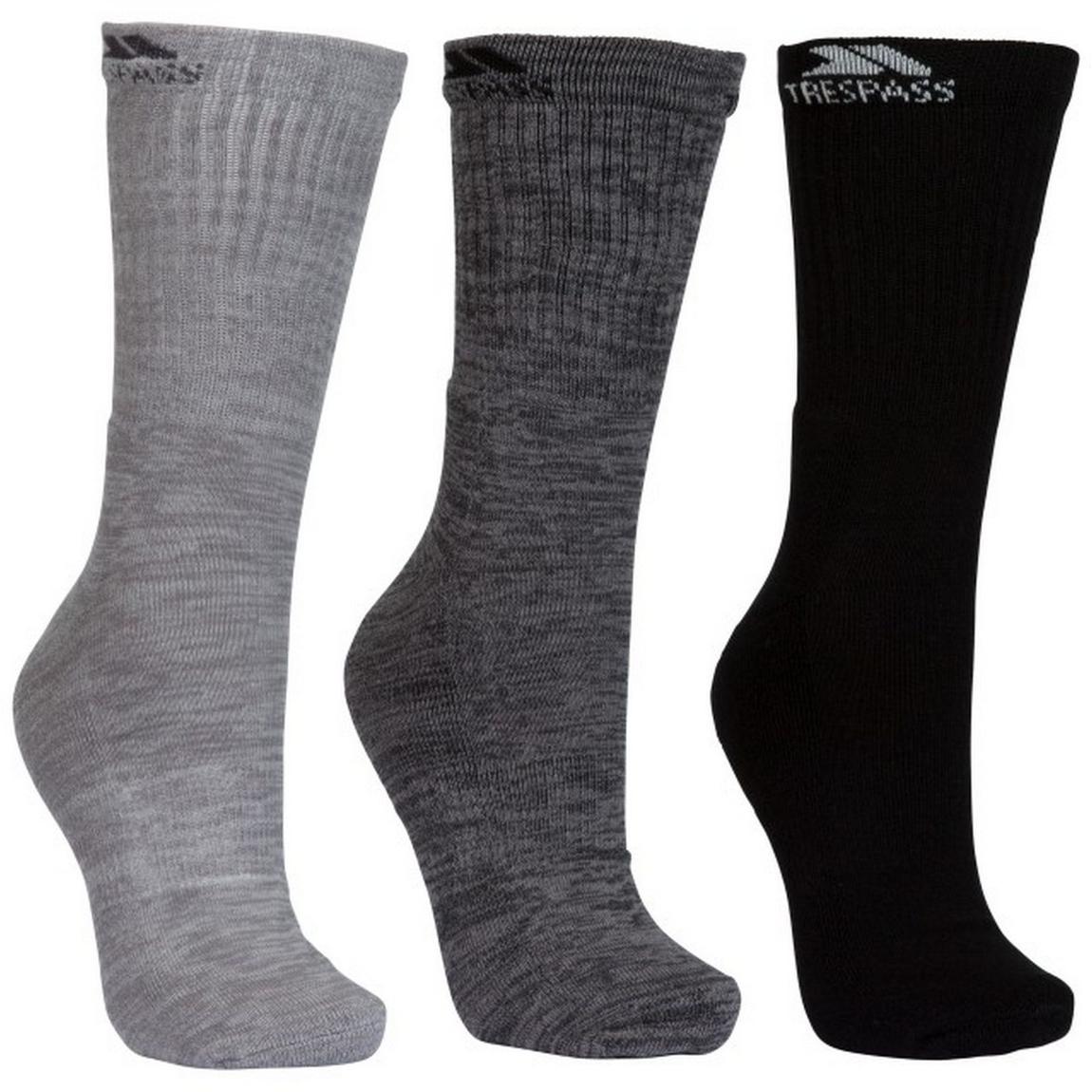 Socks Jackbarrow Cotton Carbon Melange/Stone Melange/Black main product photo