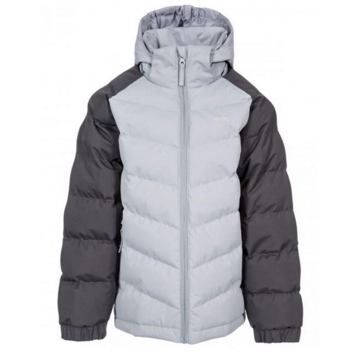 Padded Jacket Sidespin Polyester Dark Grey main product photo
