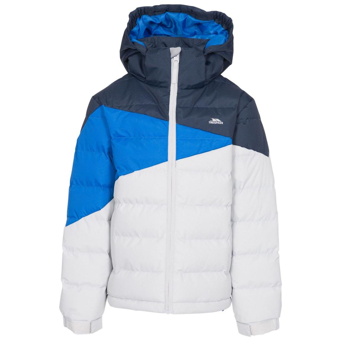 Padded Jacket Layout Polyester Pale Grey main product photo