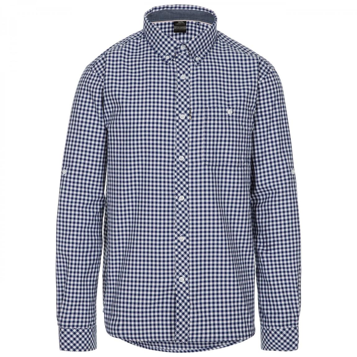 Shirt Yafforth Cotton Blue Check main product photo