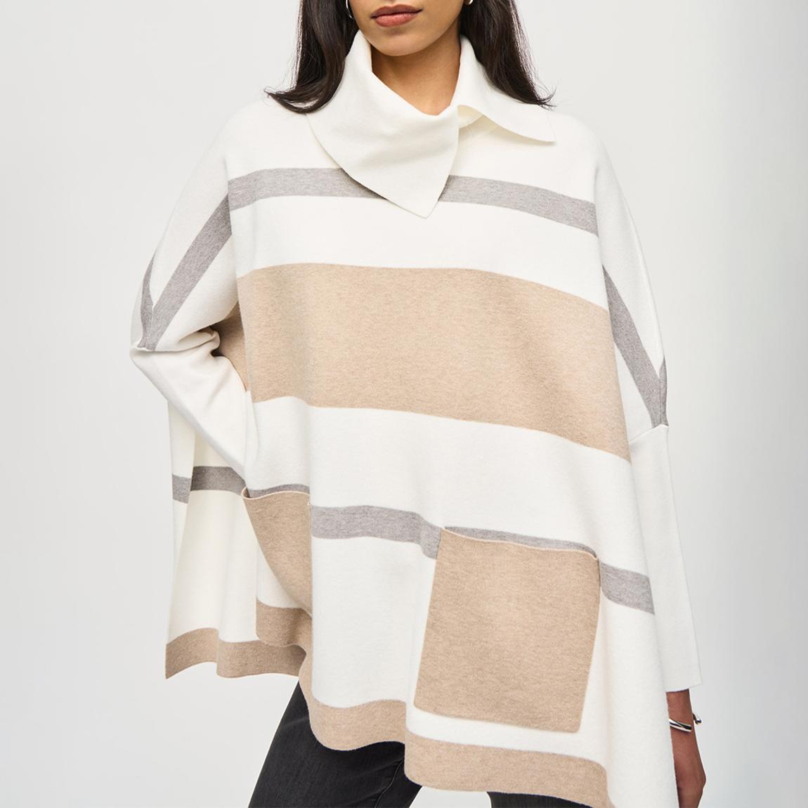 Multicoloured Asymmetric Oversized Jumper main product photo