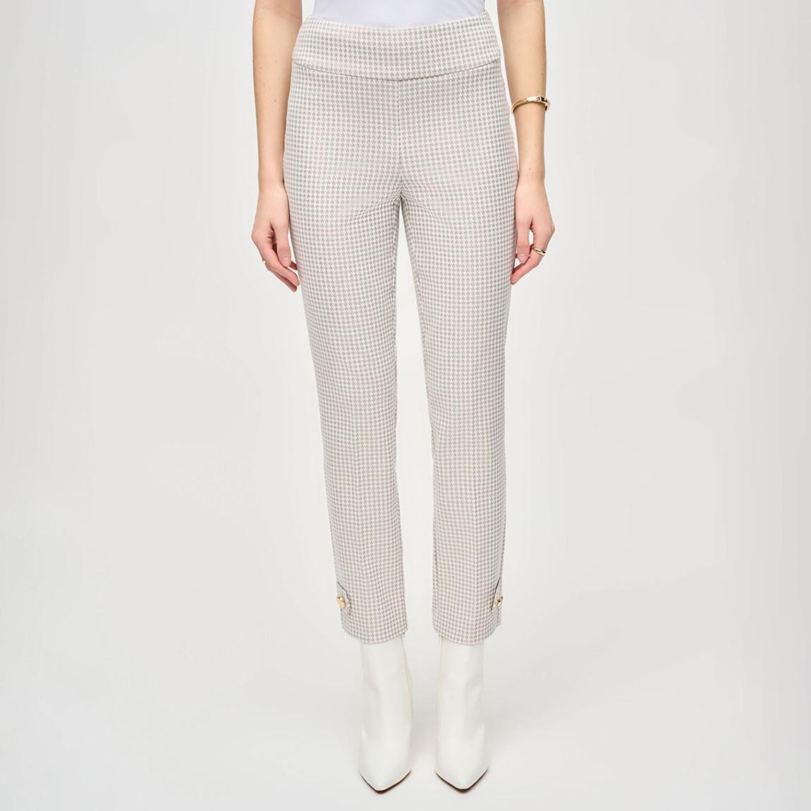 Off White Dogstooth Cigarette Trousers main product photo